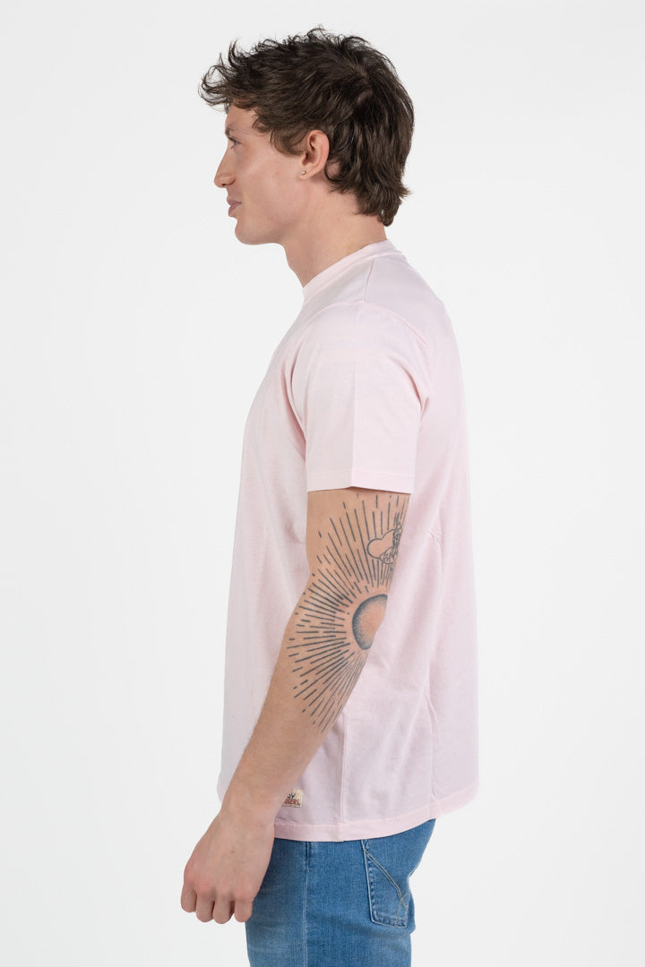 T-shirt in cotone rosa polvere - Roy Roger's
