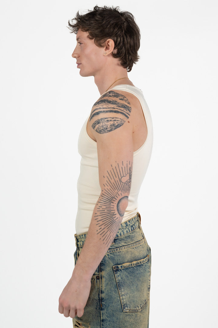 Canotta a Costine – Panna - I'm Brian