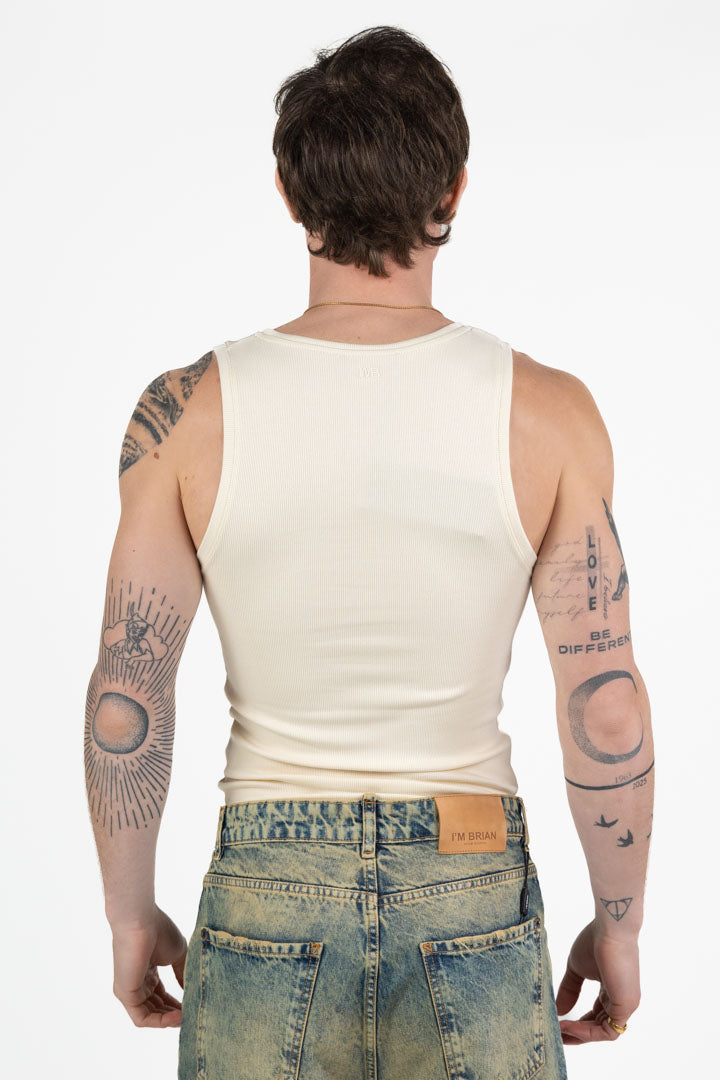 Canotta a Costine – Panna - I'm Brian