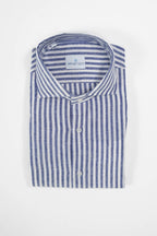 Camicia in Lino a Righe – Bottega Artigiana