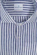 Camicia in Lino a Righe – Bottega Artigiana