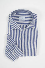 Camicia in Lino a Righe – Bottega Artigiana