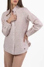 Camicia a Righe Bianca e Rossa - Weekend Max Mara