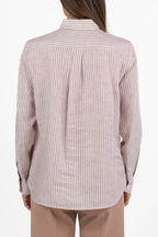 Camicia a Righe Bianca e Rossa - Weekend Max Mara