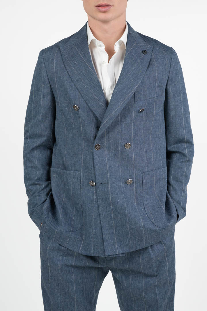 Completo doppio pretto gessato - Out Fit