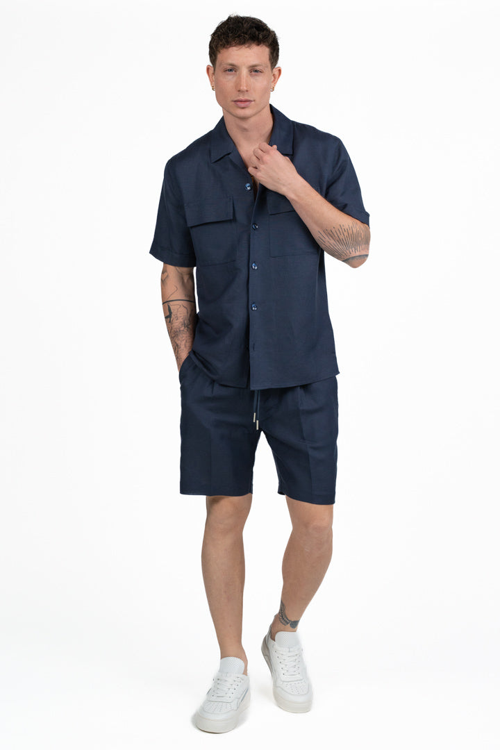 Bermuda  con Coulisse – Blu Navy - Antony Morato