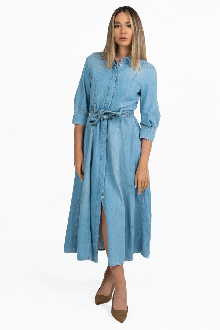 Abito Chemisier in Denim - Marella