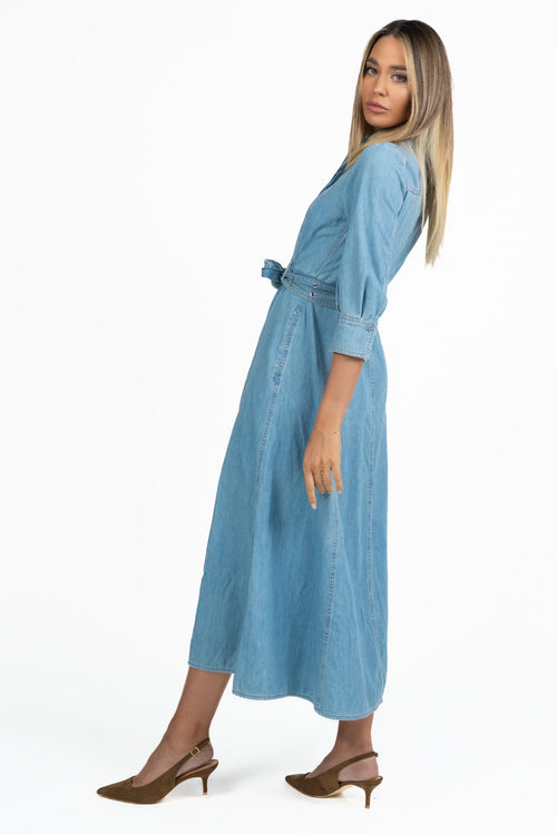 Abito Chemisier in Denim - Marella