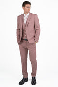 Completo Tre Pezzi Uomo – Rosa Antico Polvere - Berti Mode Collection