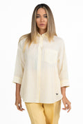 Camicia a Righe Gialla - Weekend Max Mara