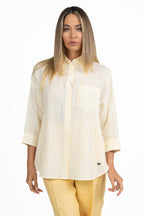 Camicia a Righe Gialla - Weekend Max Mara