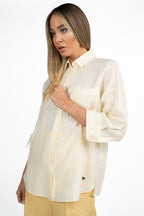 Camicia a Righe Gialla - Weekend Max Mara