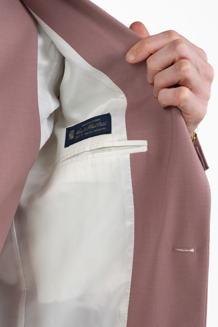Completo Tre Pezzi Uomo – Rosa Antico Polvere - Berti Mode Collection