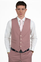 Completo Tre Pezzi Uomo – Rosa Antico Polvere - Berti Mode Collection
