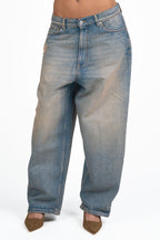 Jeans Baggy con Lavaggio Vintage - Vicolo