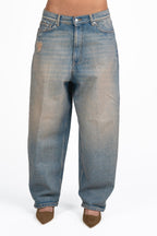 Jeans Baggy con Lavaggio Vintage - Vicolo