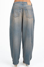 Jeans Baggy con Lavaggio Vintage - Vicolo