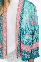Kimono in Seta Jacquard - Wu side