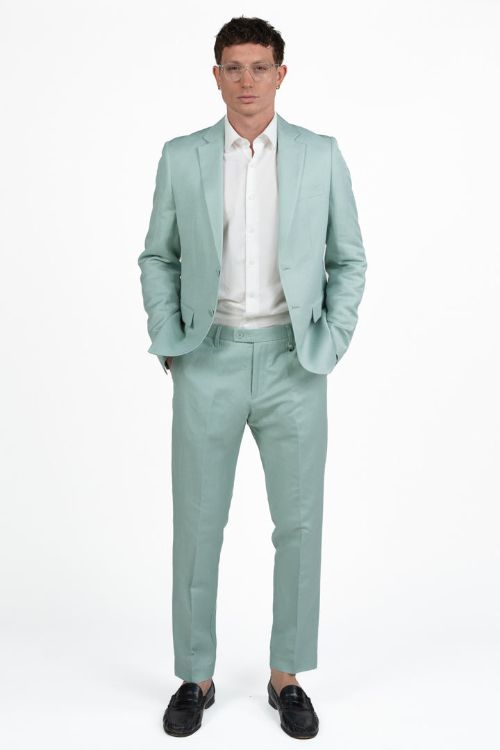 Completo Uomo Slim Fit acquamarina - Antony Morato