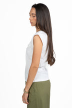 T-shirt maniche corte bianca - Twinset