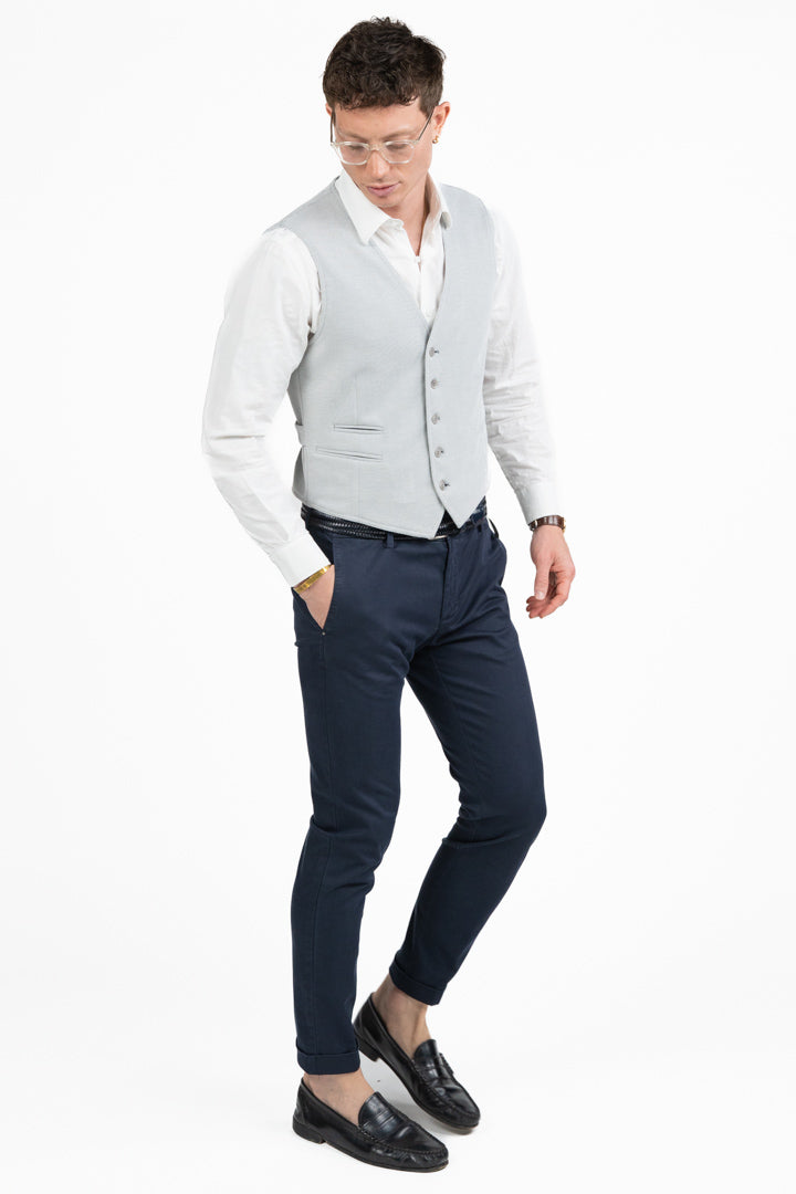 Gilet Sartoriale grigio -  Berti Mode Collection