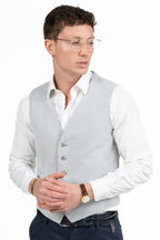 Gilet Sartoriale grigio -  Berti Mode Collection