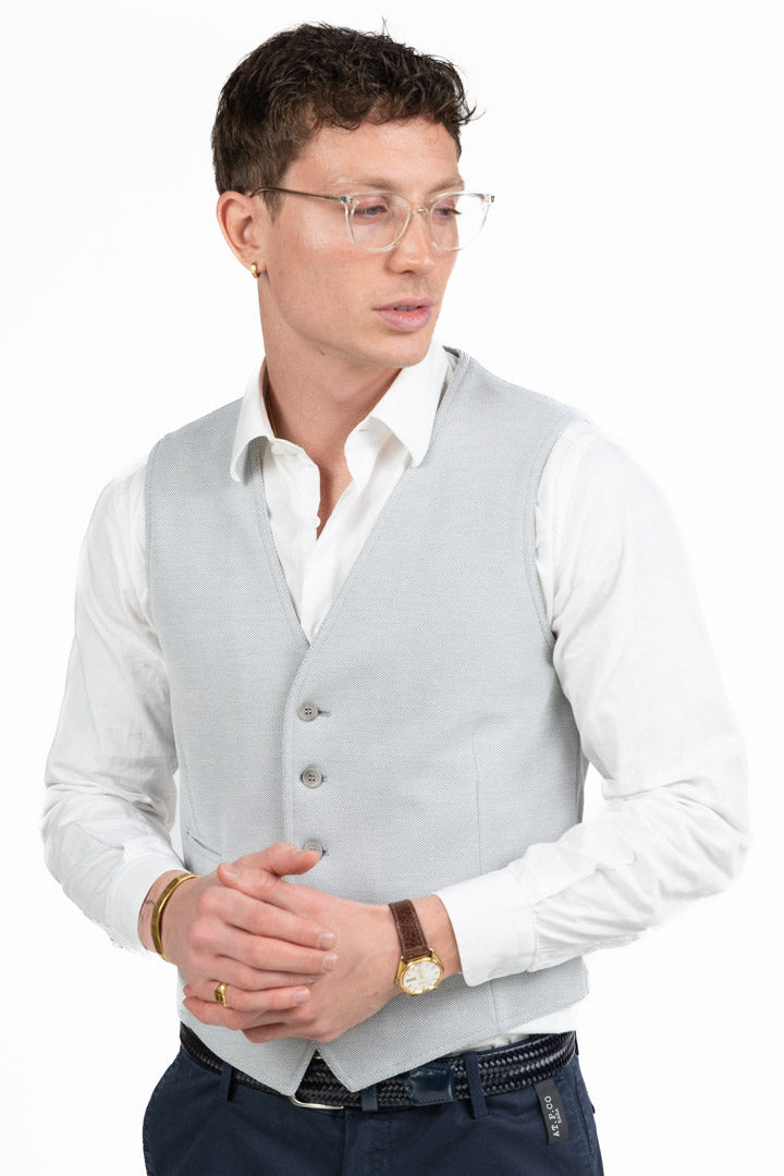 Gilet Sartoriale grigio -  Berti Mode Collection