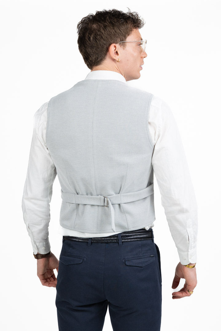 Gilet Sartoriale grigio -  Berti Mode Collection