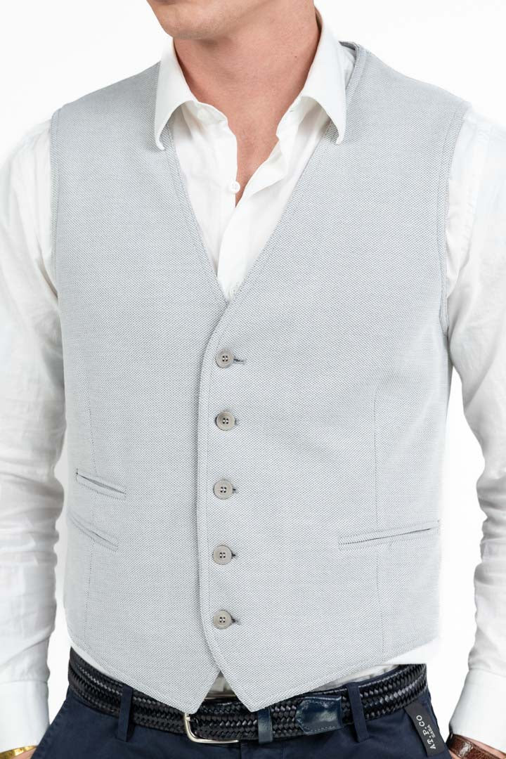 Gilet Sartoriale grigio -  Berti Mode Collection