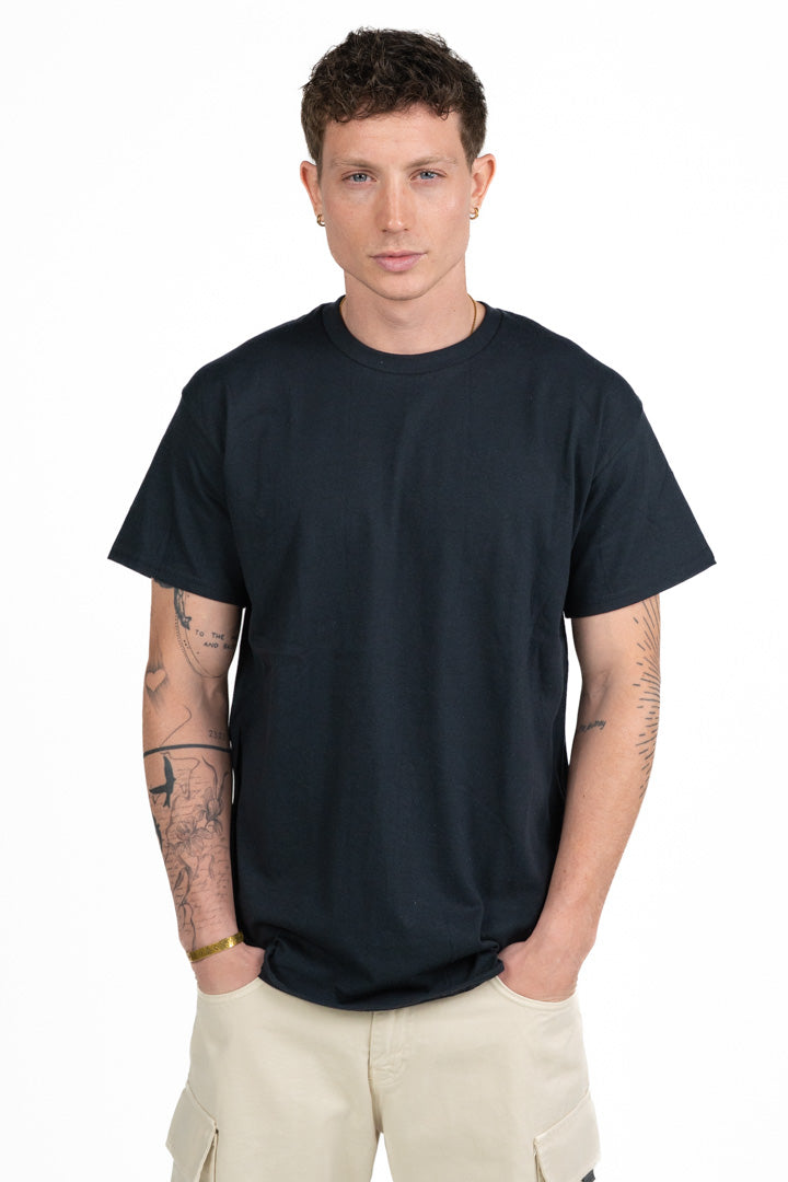 T-Shirt Girocollo Essential nero - Bastille