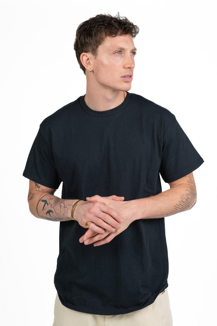T-Shirt Girocollo Essential nero - Bastille