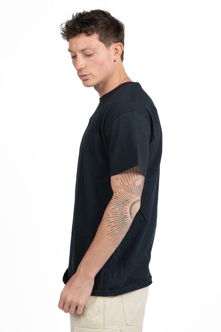 T-Shirt Girocollo Essential nero - Bastille