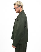 Overshirt Verde Militare con Tasche Frontali - I'M Brian