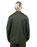 Overshirt Verde Militare con Tasche Frontali - I'M Brian