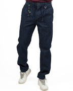 Pantalone Jeans Denim Scuro - Berna