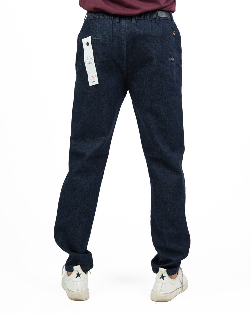 Pantalone Jeans Denim Scuro - Berna
