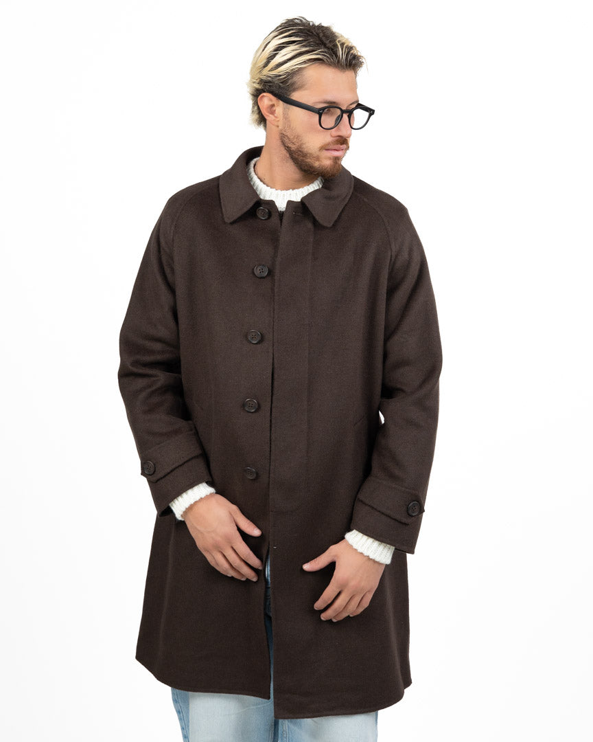 Cappotto  Marrone Cioccolato - Over/D