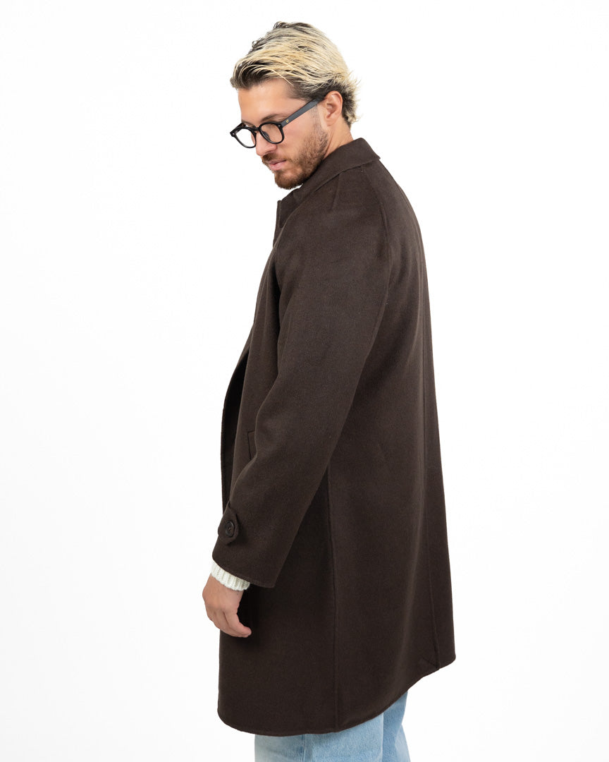 Cappotto  Marrone Cioccolato - Over/D
