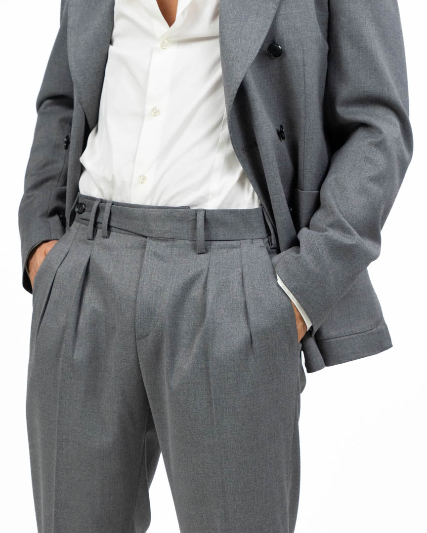 Completo Sartoriale Doppio Petto Grigio - Berti Mode Collection