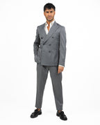 Completo Sartoriale Doppio Petto Grigio - Berti Mode Collection