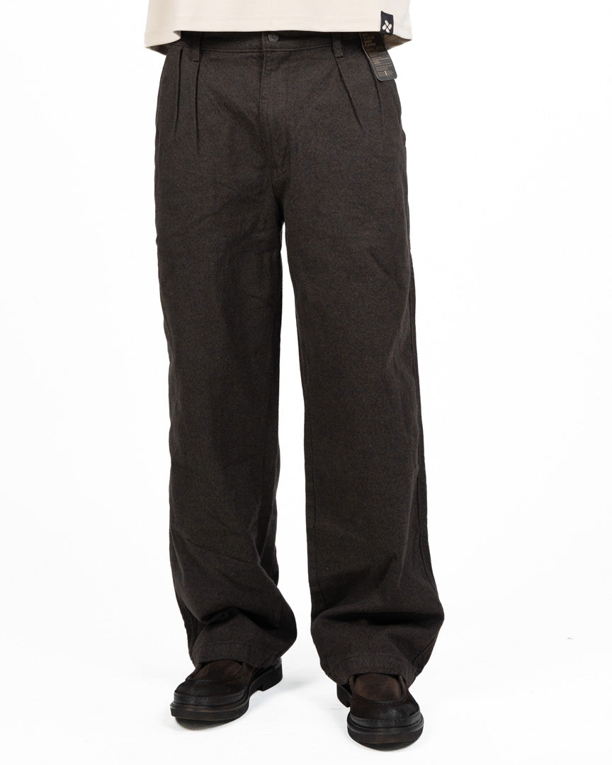 Levi's® – Pantaloni Ampi con Pinces in Tessuto Misto Lana