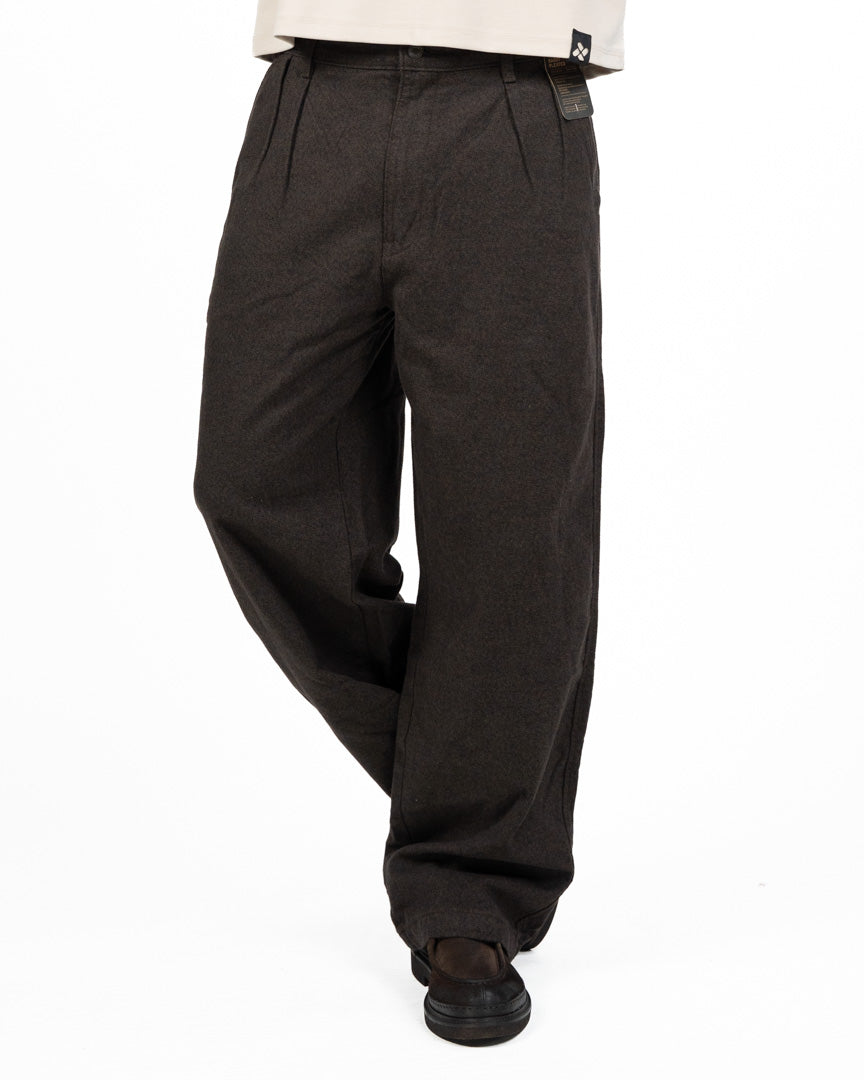 Levi's® – Pantaloni Ampi con Pinces in Tessuto Misto Lana