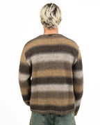 Cardigan Doppio Petto in Maglia Sfumata Effect