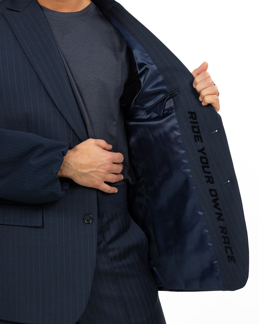 Giacca Gessata Sartoriale con Dettaglio Utility - Patrizia Pepe