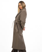 Cappotto Lungo Vestaglia in Pura Lana - Weekend Max Mara