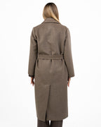 Cappotto Lungo Vestaglia in Pura Lana - Weekend Max Mara