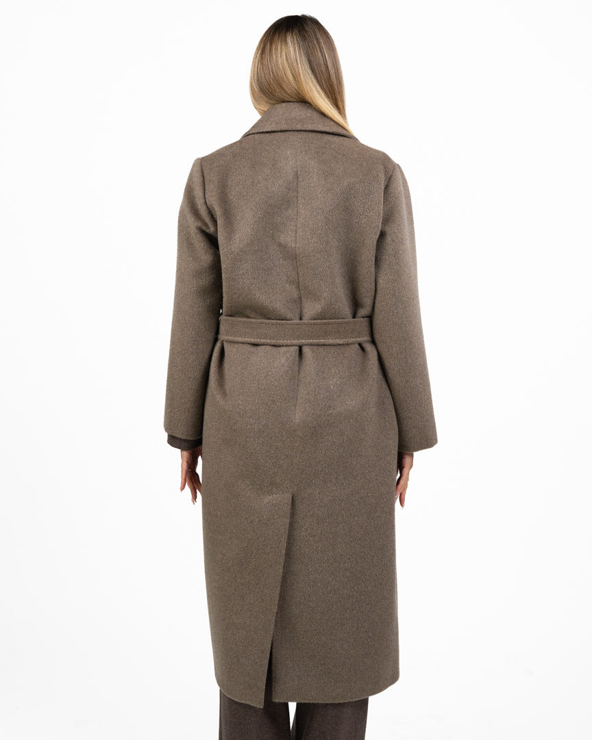 Cappotto Lungo Vestaglia in Pura Lana - Weekend Max Mara