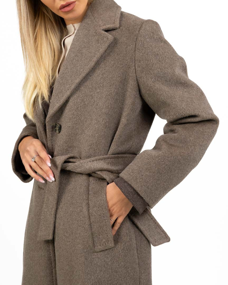Cappotto Lungo Vestaglia in Pura Lana - Weekend Max Mara