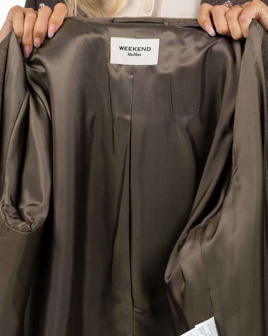Cappotto Lungo Vestaglia in Pura Lana - Weekend Max Mara
