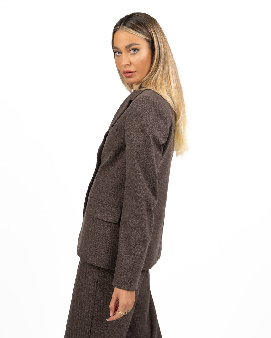 Blazer Monopetto Spina di Pesce - Weekend Max Mara